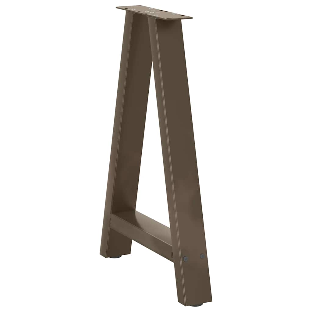 Eettafelpoten 2 st A-vormig 60x(72-73) cm staal is nu te koop bij PeponiXL, paradijselijk wonen!