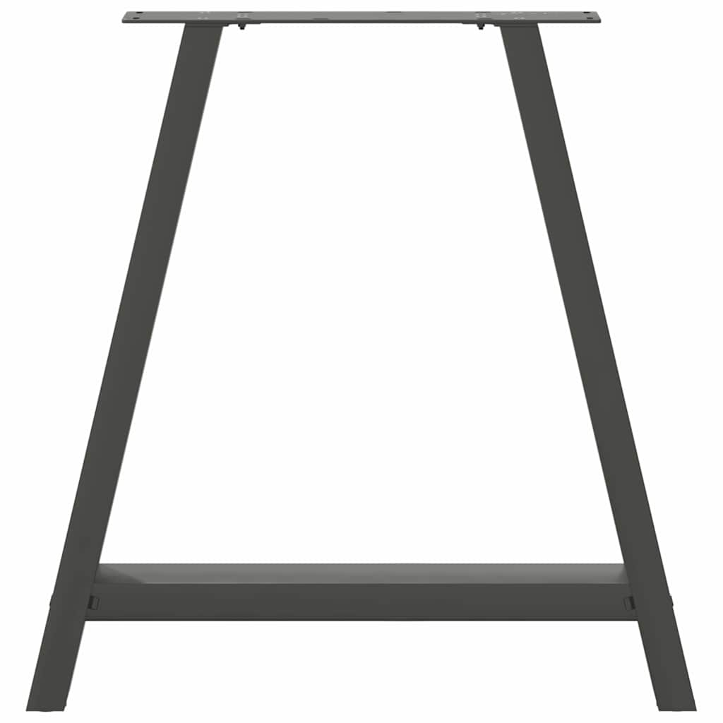 Eettafelpoten 2 st A-vormig 70x(72-73) cm staal antraciet is nu te koop bij PeponiXL, paradijselijk wonen!