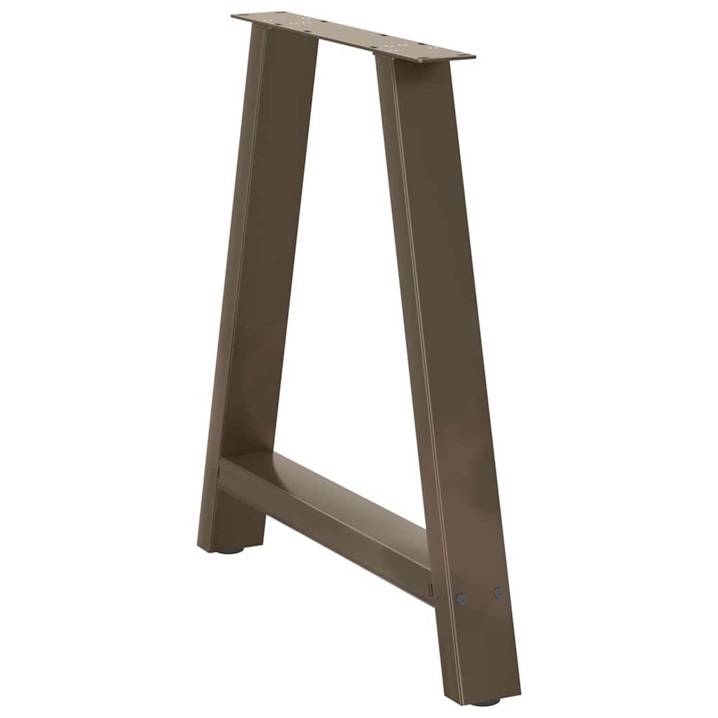 Eettafelpoten 2 st A-vormig 70x(72-73) cm staal is nu te koop bij PeponiXL, paradijselijk wonen!