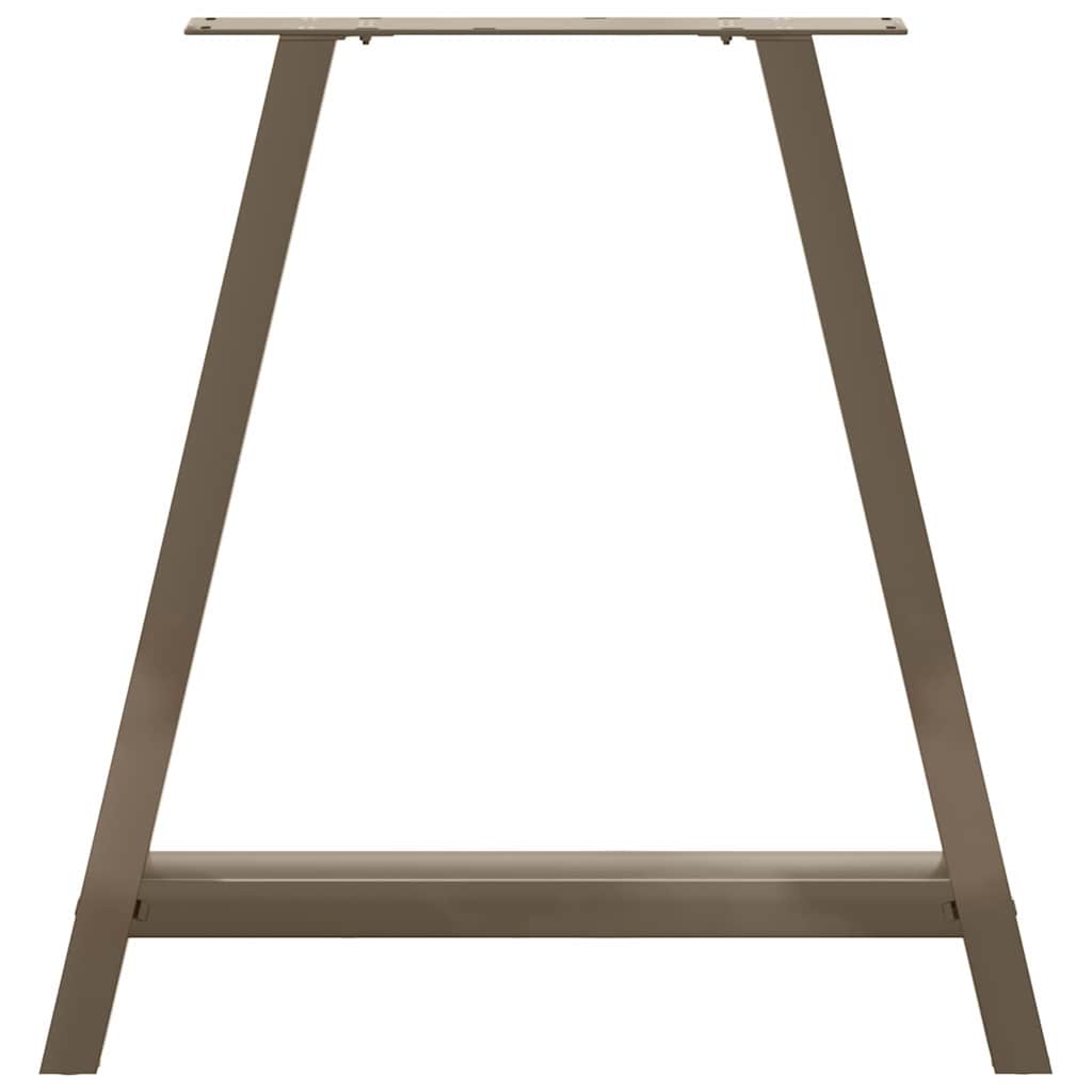 Eettafelpoten 2 st A-vormig 70x(72-73) cm staal is nu te koop bij PeponiXL, paradijselijk wonen!