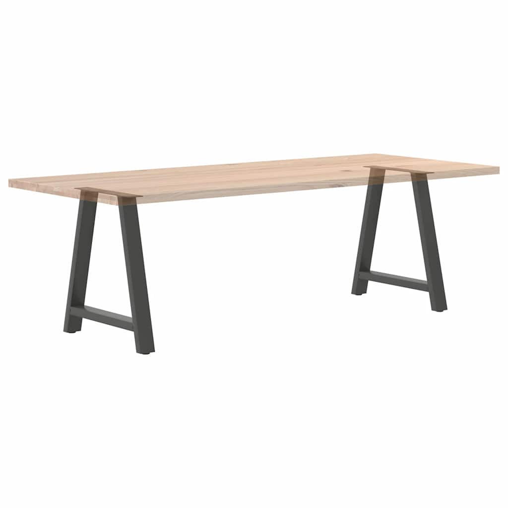 Eettafelpoten 2 st A-vormig 80x(72-73) cm staal antraciet is nu te koop bij PeponiXL, paradijselijk wonen!