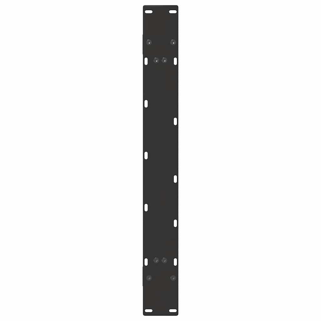 Eettafelpoten 2 st A-vormig 90x(72-73) cm staal zwart is nu te koop bij PeponiXL, paradijselijk wonen!