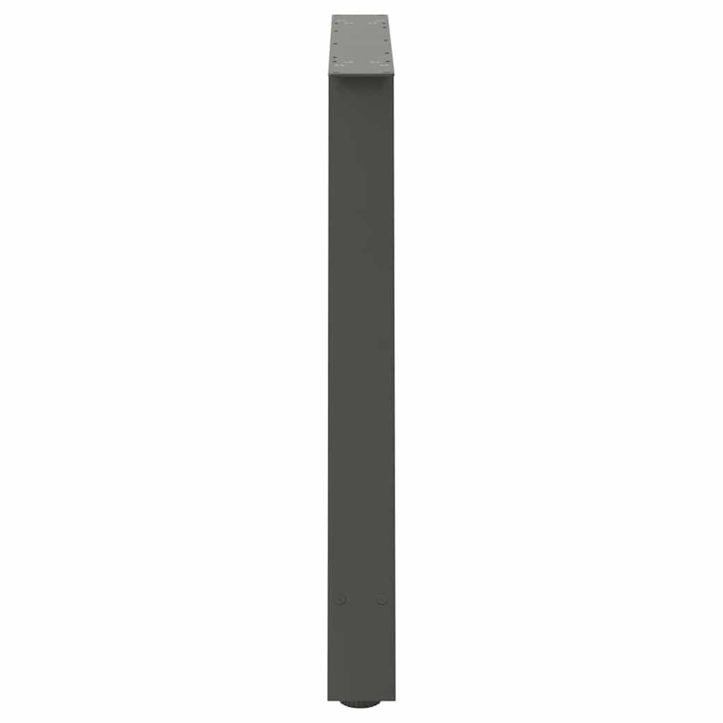Eettafelpoten 2 st A-vormig 90x(72-73) cm staal antraciet is nu te koop bij PeponiXL, paradijselijk wonen!