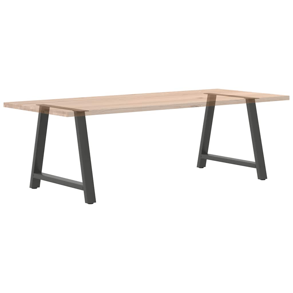 Eettafelpoten 2 st A-vormig 90x(72-73) cm staal antraciet is nu te koop bij PeponiXL, paradijselijk wonen!
