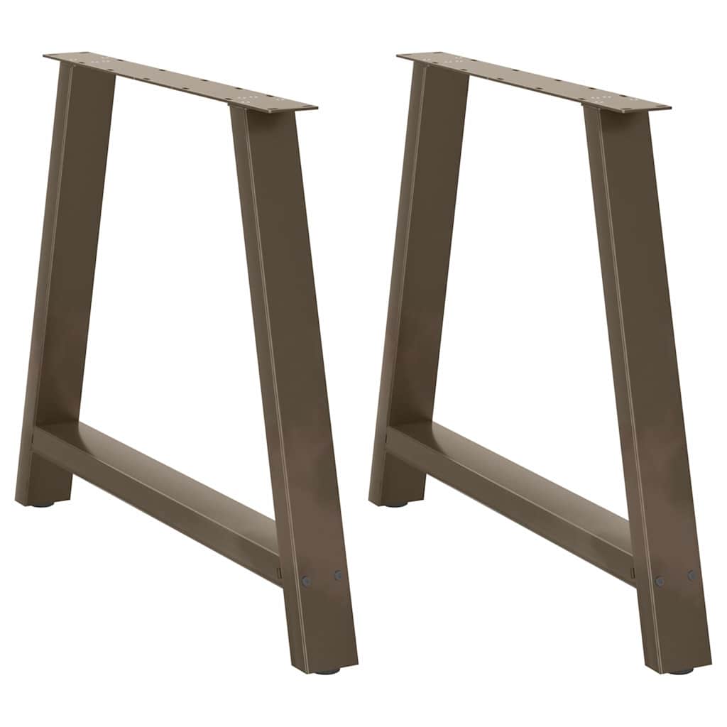Eettafelpoten 2 st A-vormig 90x(72-73) cm staal is nu te koop bij PeponiXL, paradijselijk wonen!