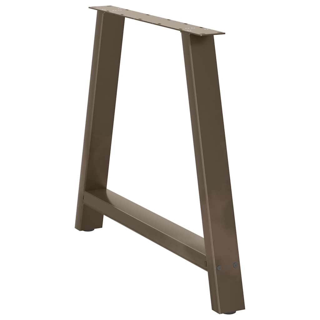 Eettafelpoten 2 st A-vormig 90x(72-73) cm staal is nu te koop bij PeponiXL, paradijselijk wonen!