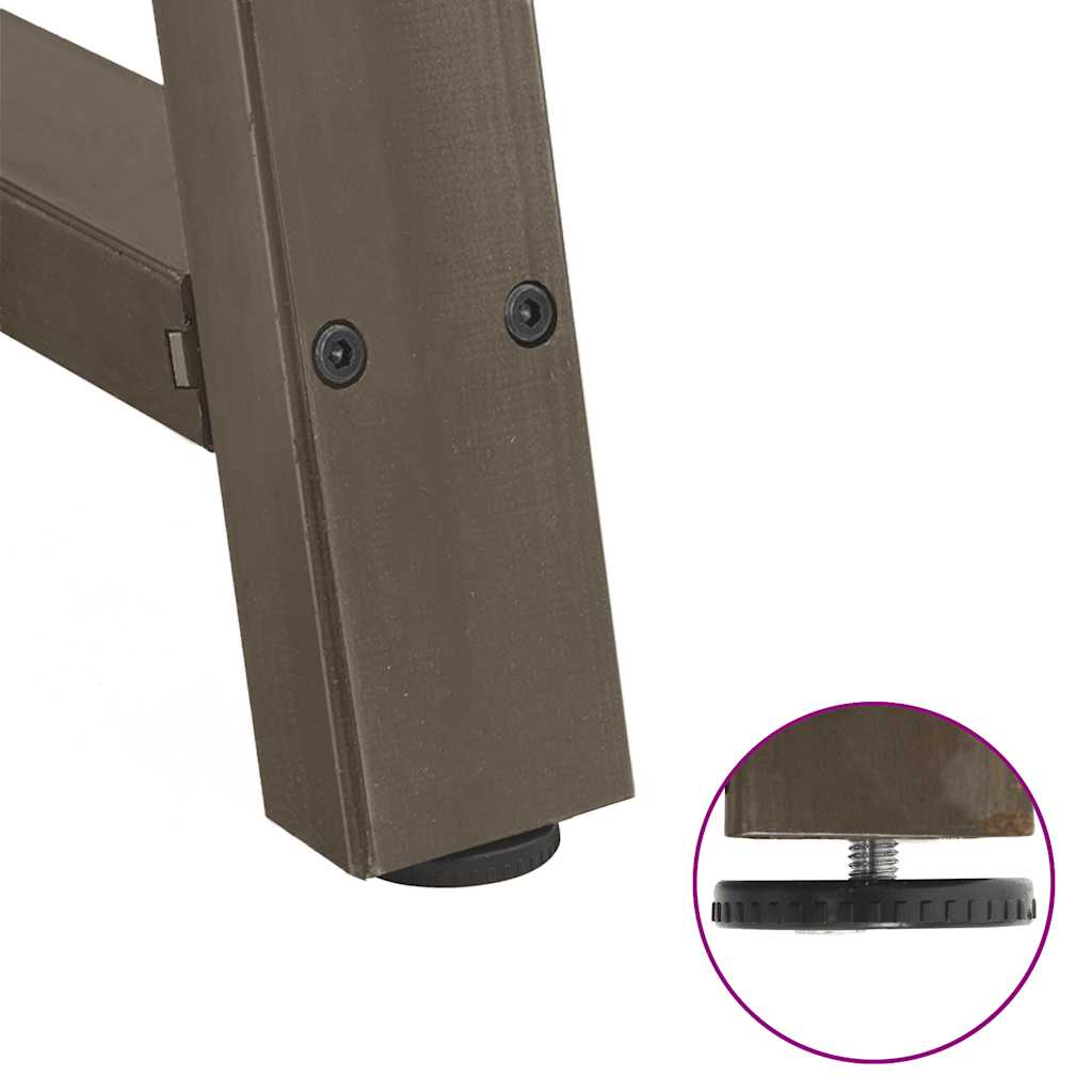 Eettafelpoten 2 st A-vormig 90x(72-73) cm staal is nu te koop bij PeponiXL, paradijselijk wonen!