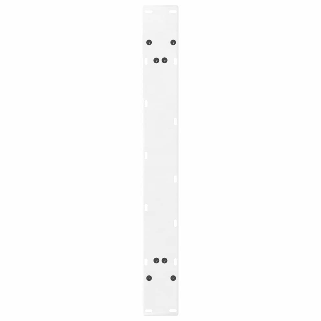 Eettafelpoten 2 st A-vormig 100x(72-73) cm staal wit is nu te koop bij PeponiXL, paradijselijk wonen!