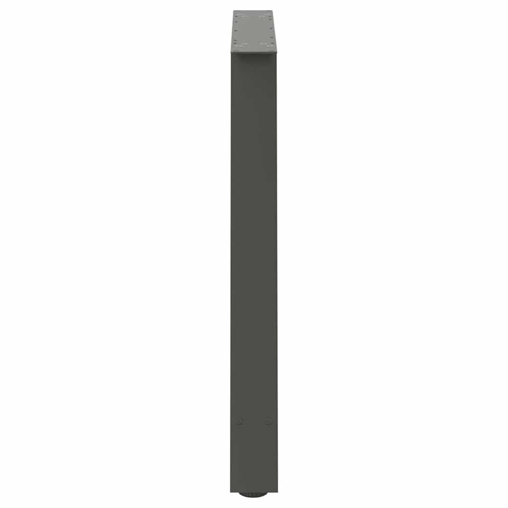 Eettafelpoten 2 st A-vormig 100x(72-73) cm staal antraciet is nu te koop bij PeponiXL, paradijselijk wonen!
