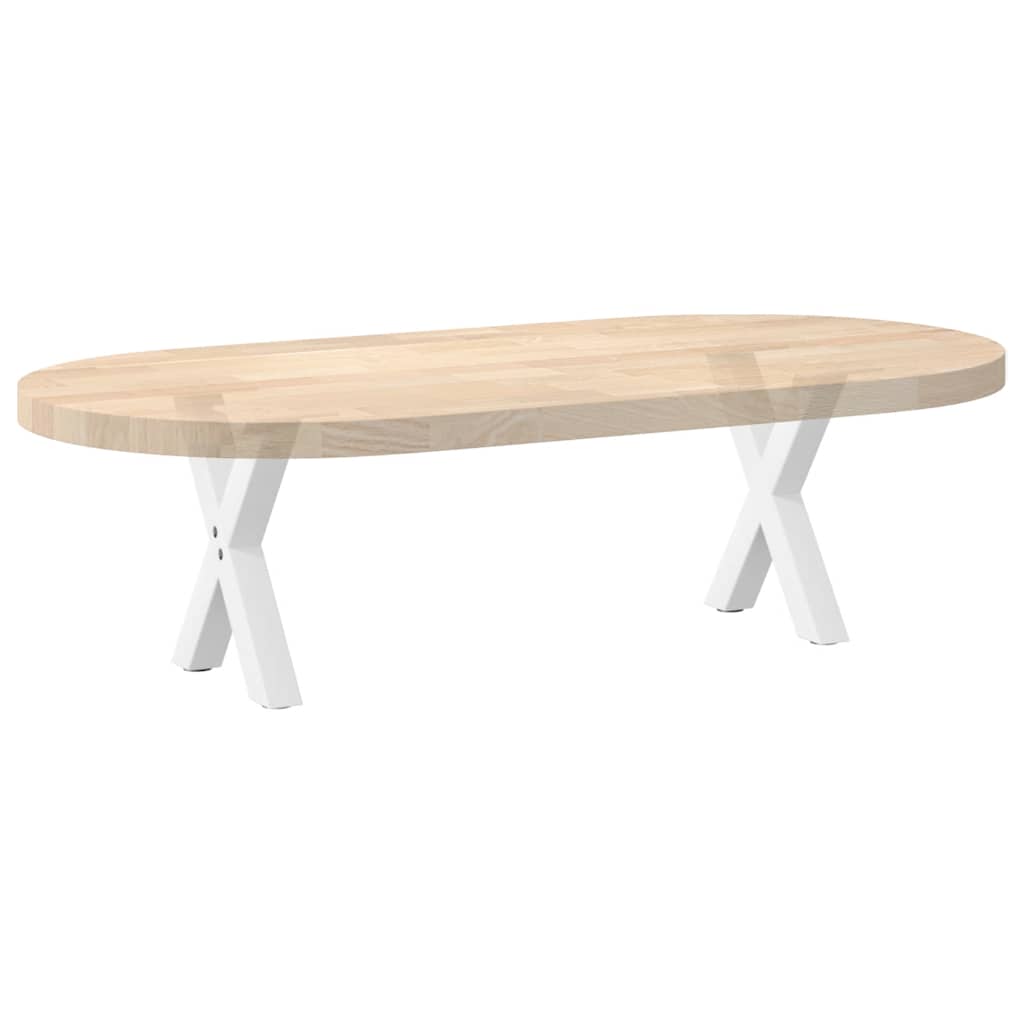 Salontafelpoten 2 st X-vormig 37x(30-31) cm staal wit is nu te koop bij PeponiXL, paradijselijk wonen!