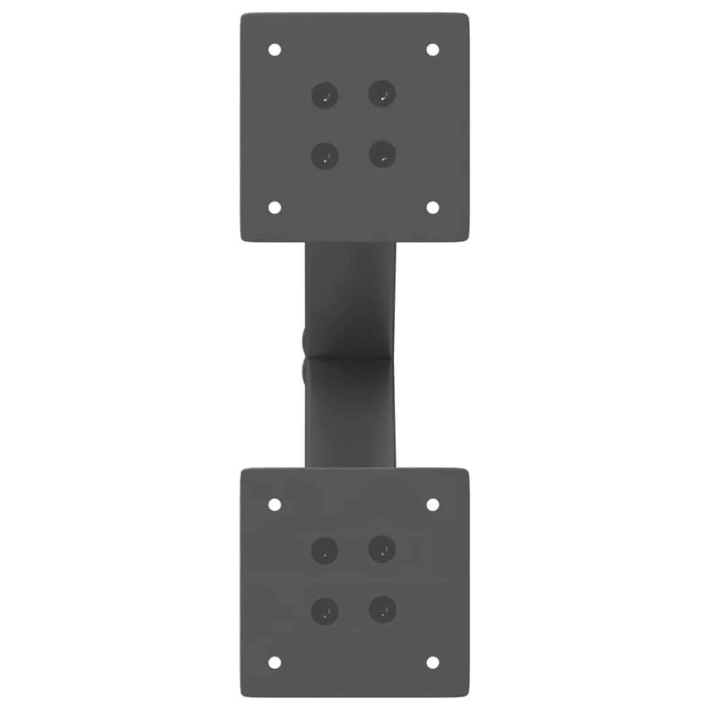Salontafelpoten 2 st X-vormig 37x(30-31) cm staal antraciet is nu te koop bij PeponiXL, paradijselijk wonen!