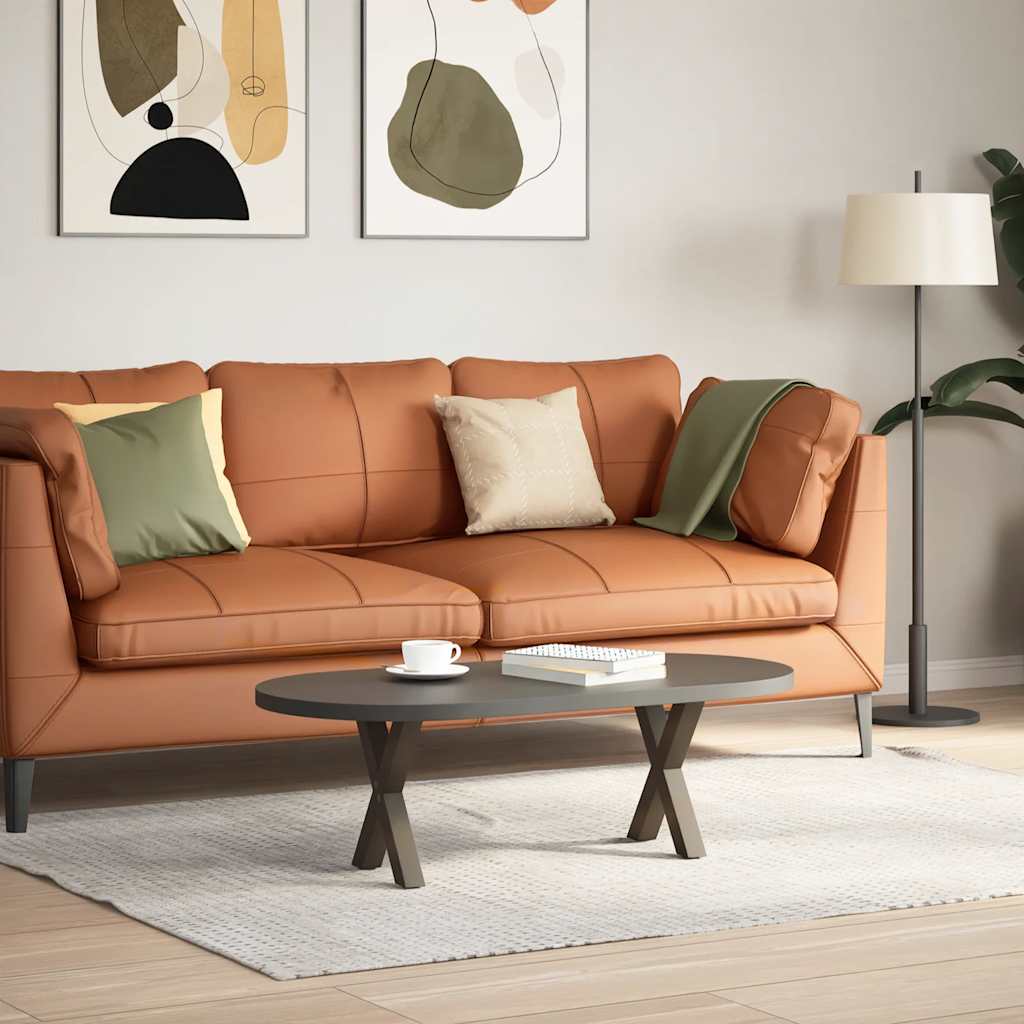 Salontafelpoten 2 st X-vormig 37x(30-31) cm staal naturel is nu te koop bij PeponiXL, paradijselijk wonen!