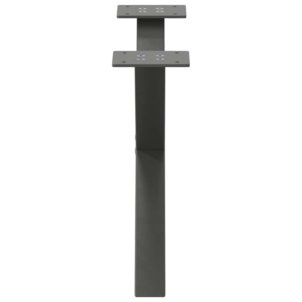 Salontafelpoten 2 st X-vormig 60x(30-31) cm staal antraciet is nu te koop bij PeponiXL, paradijselijk wonen!