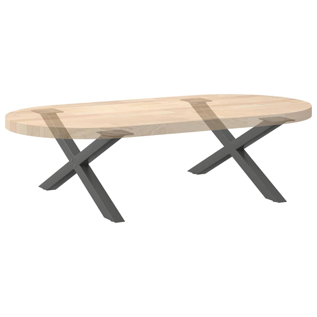 Salontafelpoten 2 st X-vormig 70x(30-31) cm staal antraciet is nu te koop bij PeponiXL, paradijselijk wonen!