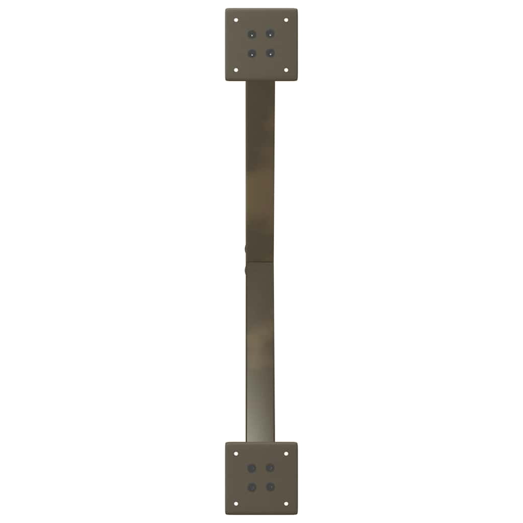 Salontafelpoten 2 st X-vormig 70x(30-31) cm staal naturel is nu te koop bij PeponiXL, paradijselijk wonen!