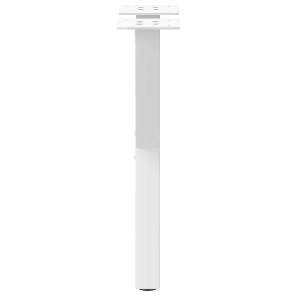 Salontafelpoten 2 st X-vormig 28x(42-43) cm staal wit is nu te koop bij PeponiXL, paradijselijk wonen!