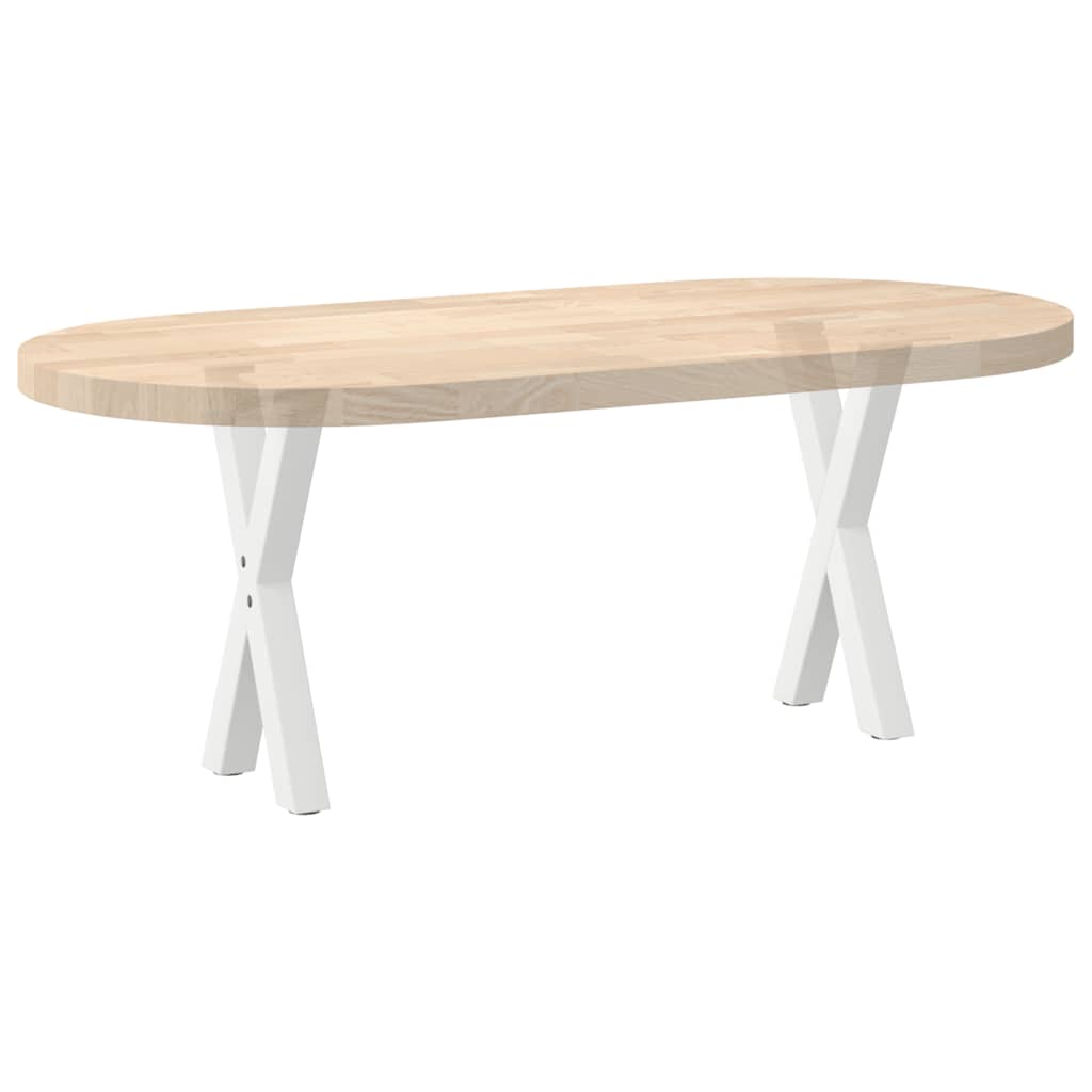 Salontafelpoten 2 st X-vormig 28x(42-43) cm staal wit is nu te koop bij PeponiXL, paradijselijk wonen!