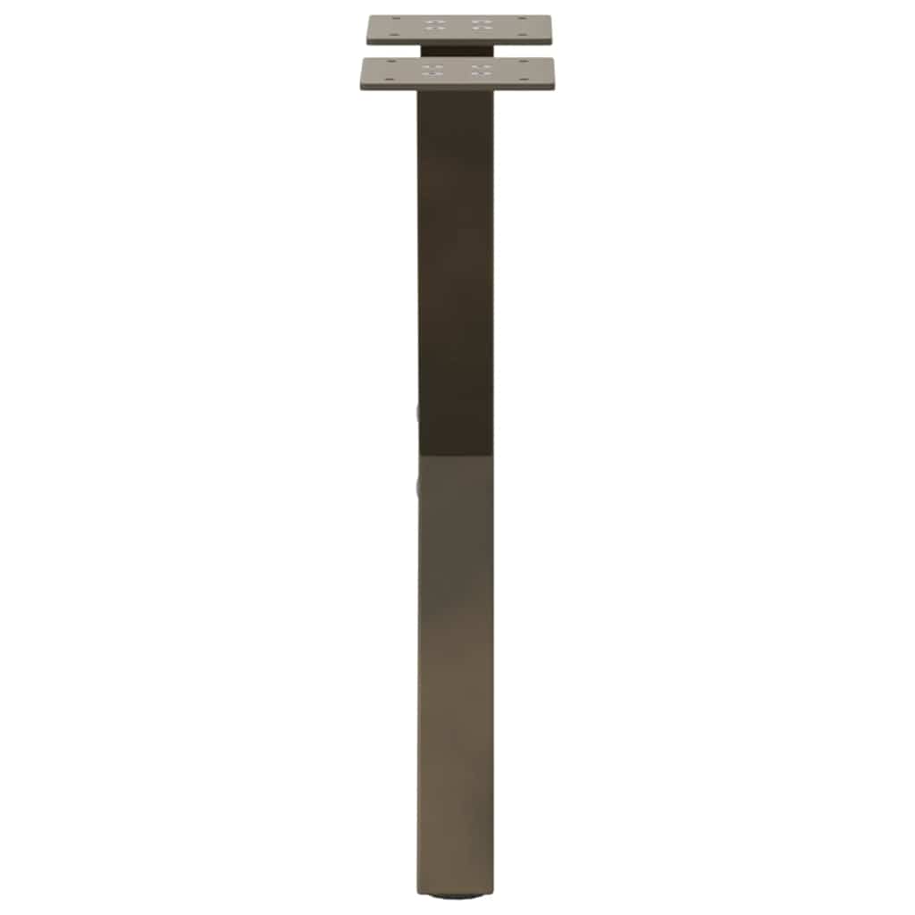 Salontafelpoten 2 st X-vormig 28x(42-43) cm staal naturel is nu te koop bij PeponiXL, paradijselijk wonen!