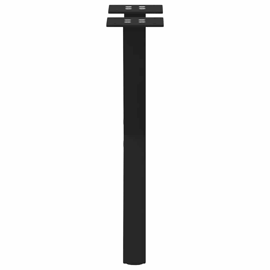Salontafelpoten 2 st X-vormig 38x(42-43) cm staal zwart is nu te koop bij PeponiXL, paradijselijk wonen!