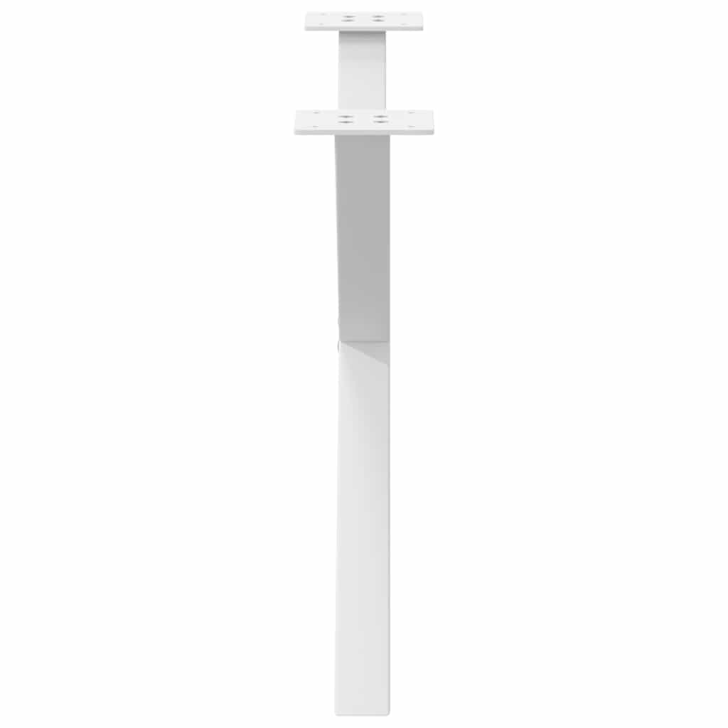 Salontafelpoten 2 st X-vormig 70x(42-43) cm staal wit is nu te koop bij PeponiXL, paradijselijk wonen!