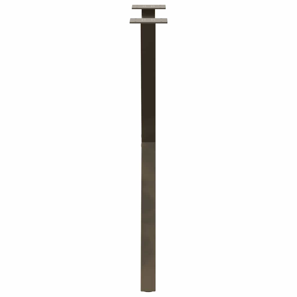 Eettafelpoten 2 st X-vormig 50x(72-73) cm staal naturel is nu te koop bij PeponiXL, paradijselijk wonen!