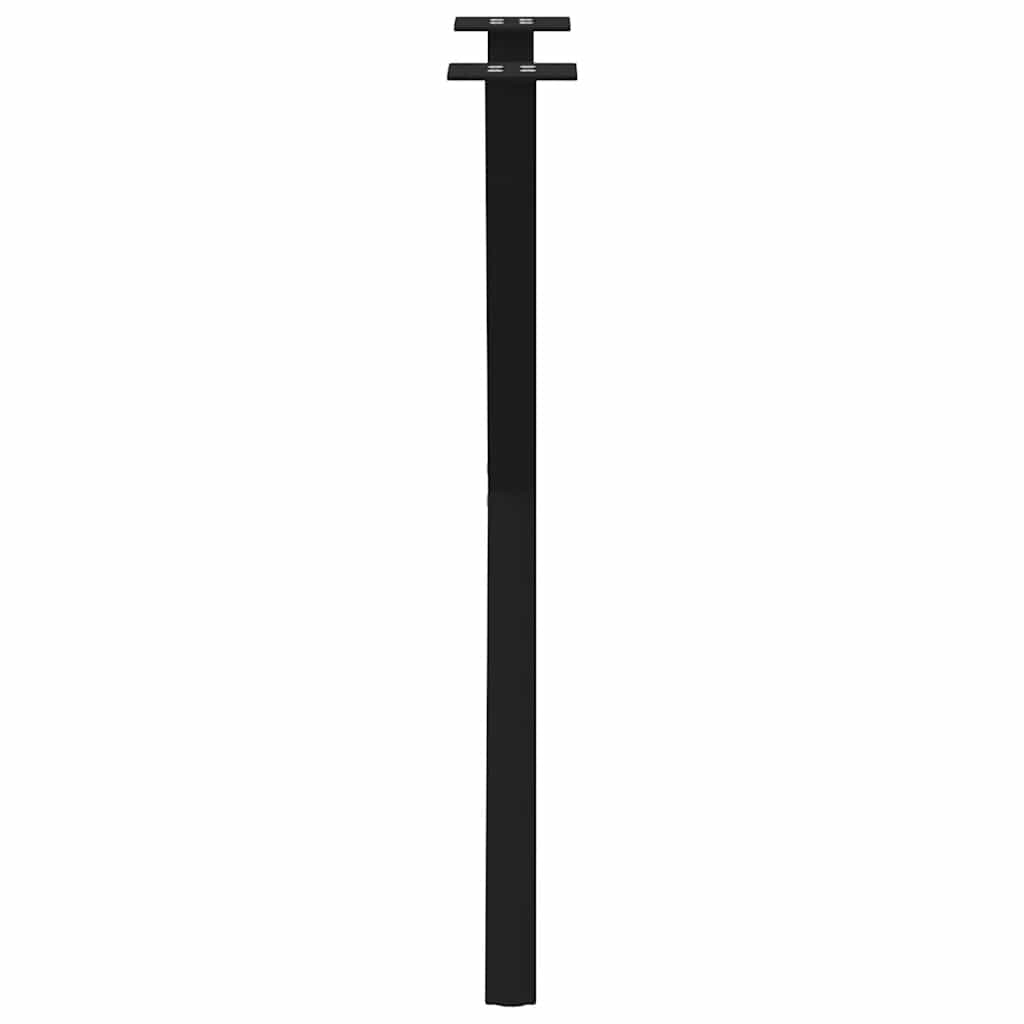 Eettafelpoten 2 st X-vormig 57x(72-73) cm staal zwart is nu te koop bij PeponiXL, paradijselijk wonen!
