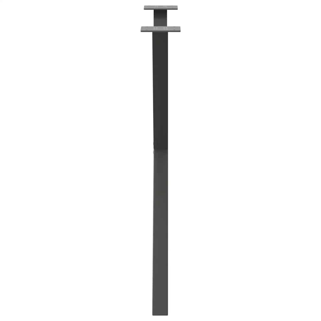 Eettafelpoten 2 st X-vormig 70x(72-73) cm staal antraciet is nu te koop bij PeponiXL, paradijselijk wonen!