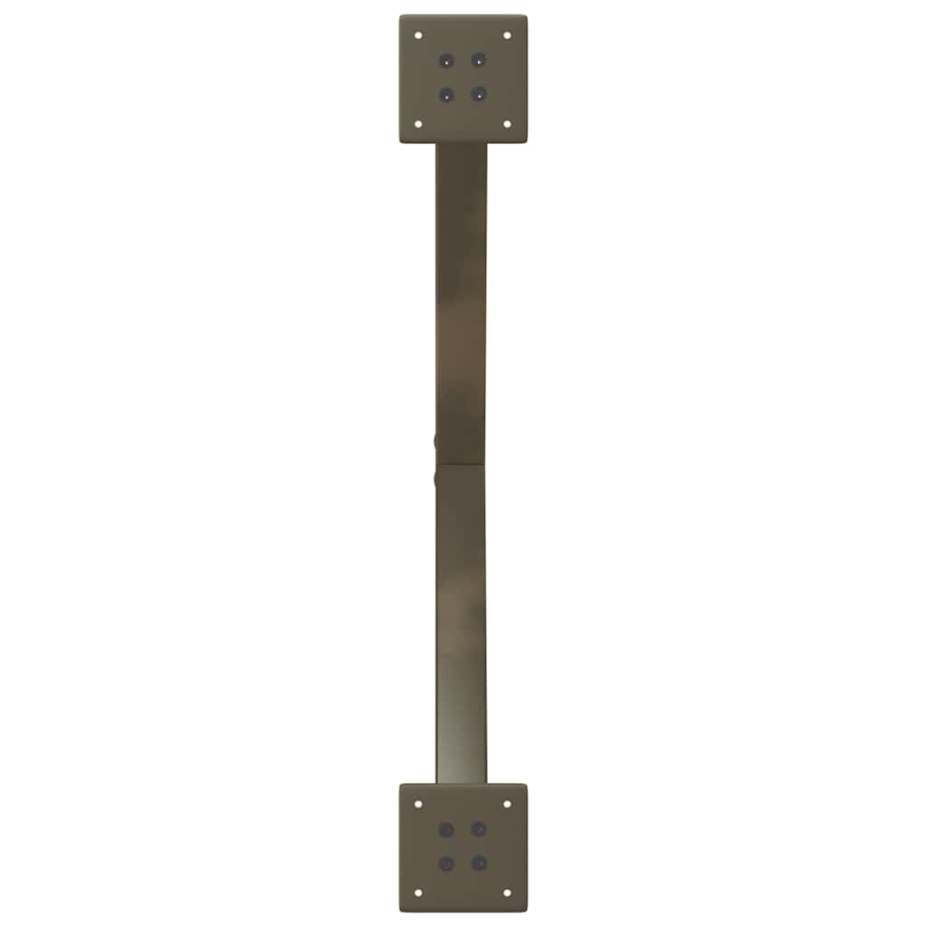 Eettafelpoten 2 st X-vormig 80x(72-73) cm staal naturel is nu te koop bij PeponiXL, paradijselijk wonen!