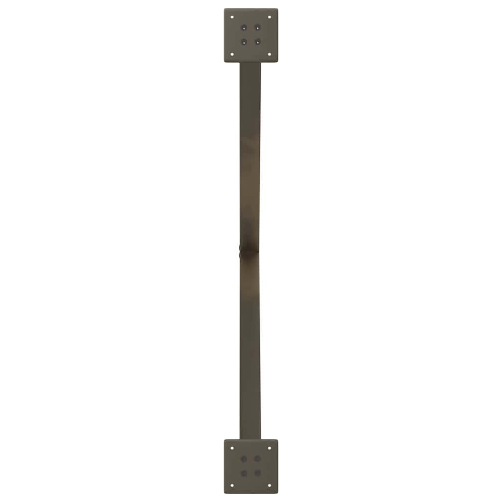 Eettafelpoten 2 st X-vormig 90x(72-73) cm staal naturel is nu te koop bij PeponiXL, paradijselijk wonen!