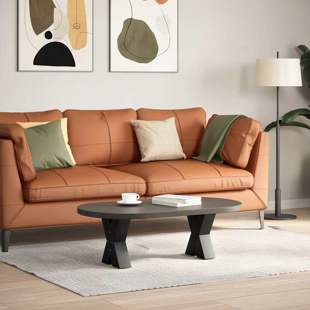 Salontafelpoten 2 st X-vormig 30x(30-31) cm staal zwart is nu te koop bij PeponiXL, paradijselijk wonen!