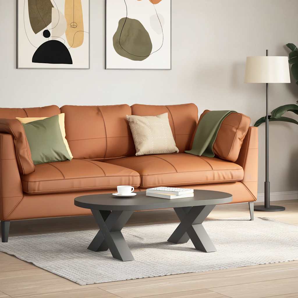 Salontafelpoten 2 st X-vormig 50x(30-31) cm staal antraciet is nu te koop bij PeponiXL, paradijselijk wonen!