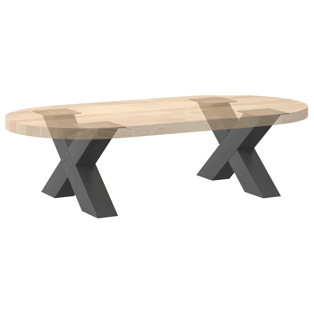 Salontafelpoten 2 st X-vormig 60x(30-31) cm staal antraciet is nu te koop bij PeponiXL, paradijselijk wonen!