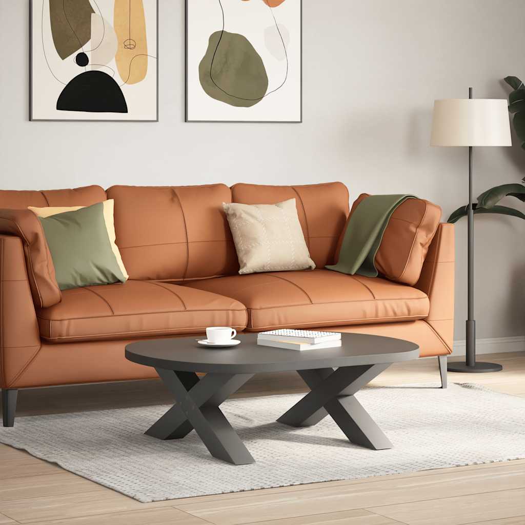 Salontafelpoten 2 st X-vormig 70x(30-31) cm staal antraciet is nu te koop bij PeponiXL, paradijselijk wonen!