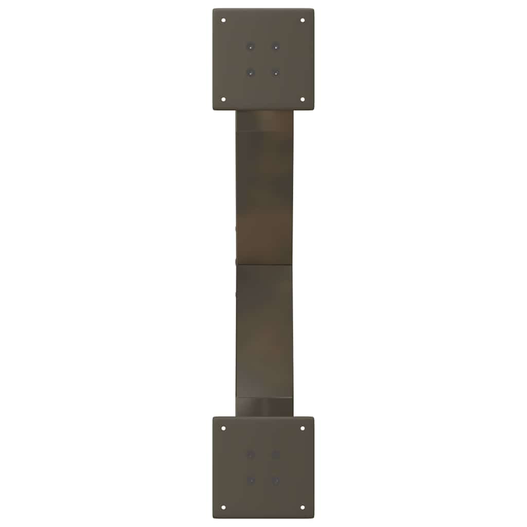 Salontafelpoten 2 st X-vormig 70x(30-31) cm staal naturel is nu te koop bij PeponiXL, paradijselijk wonen!