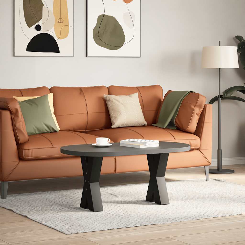 Salontafelpoten 2 st X-vormig 38x(42-43) cm staal zwart is nu te koop bij PeponiXL, paradijselijk wonen!