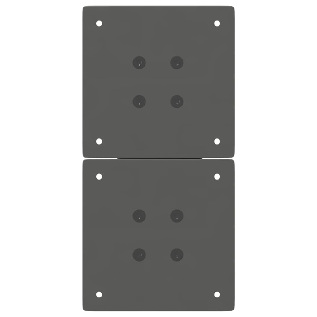 Salontafelpoten 2 st X-vormig 38x(42-43) cm staal antraciet is nu te koop bij PeponiXL, paradijselijk wonen!