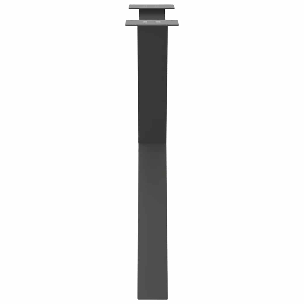 Eettafelpoten 3 st X-vormig 70x(72-73) cm staal antraciet is nu te koop bij PeponiXL, paradijselijk wonen!