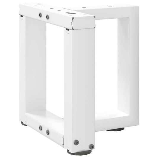 Salontafelpoten 2 st T-vormig 30x25x(30-31) cm staal wit is nu te koop bij PeponiXL, paradijselijk wonen!