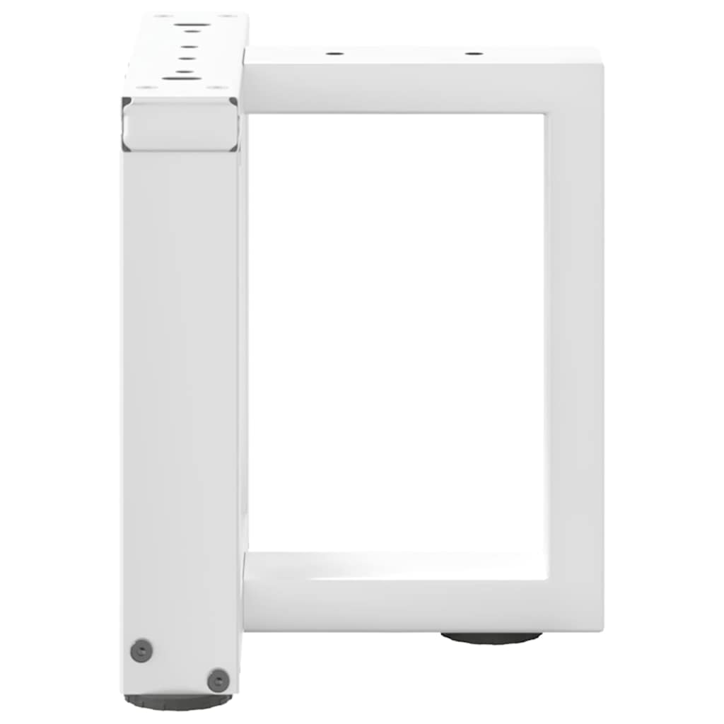 Salontafelpoten 2 st T-vormig 30x25x(30-31) cm staal wit is nu te koop bij PeponiXL, paradijselijk wonen!