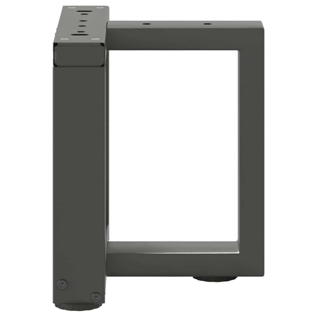 Salontafelpoten 2 st T-vormig 30x25x(30-31) cm staal antraciet is nu te koop bij PeponiXL, paradijselijk wonen!