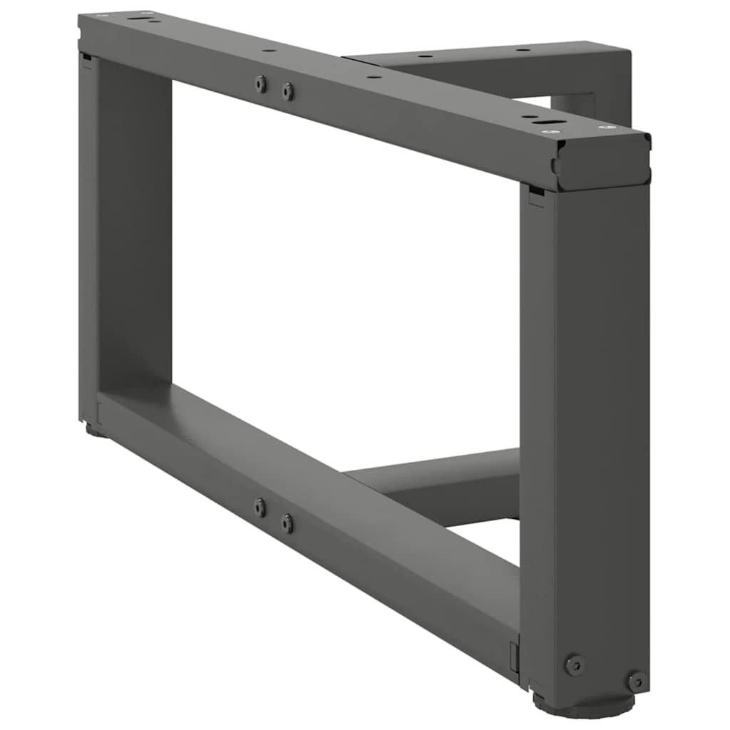 Salontafelpoten 2 st T-vormig 60x25x(30-31) cm staal antraciet is nu te koop bij PeponiXL, paradijselijk wonen!