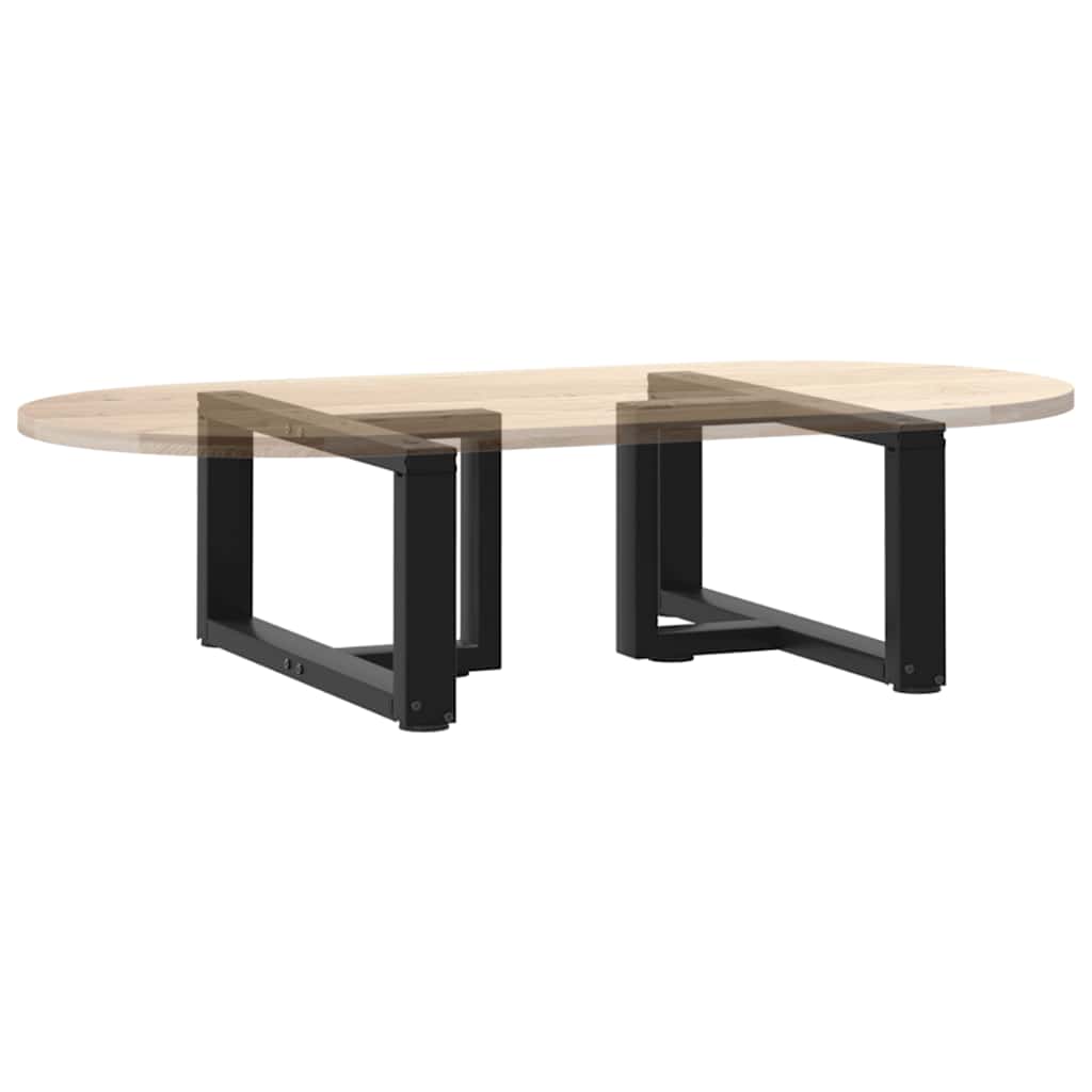 Salontafelpoten 2 st T-vormig 70x25x(30-31) cm staal zwart is nu te koop bij PeponiXL, paradijselijk wonen!