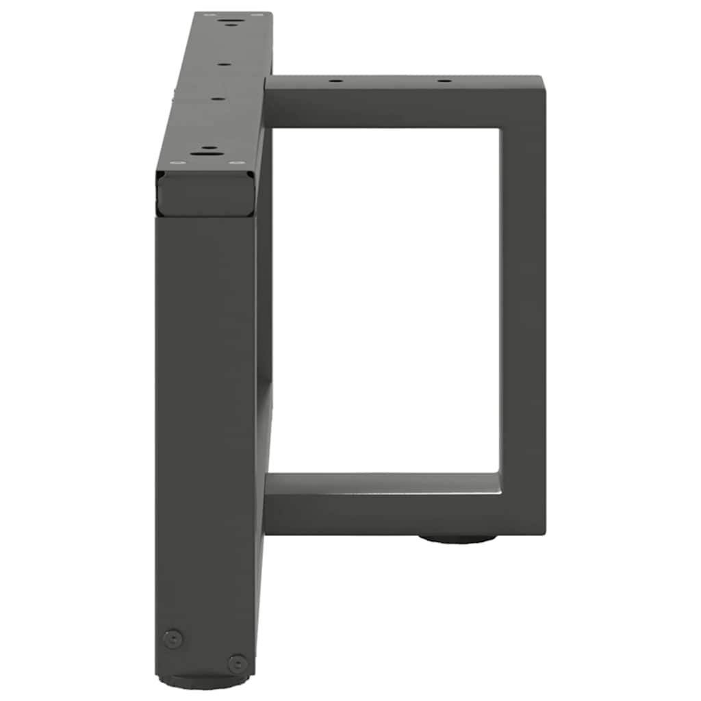 Salontafelpoten 2 st T-vormig 70x25x(30-31) cm staal antraciet is nu te koop bij PeponiXL, paradijselijk wonen!