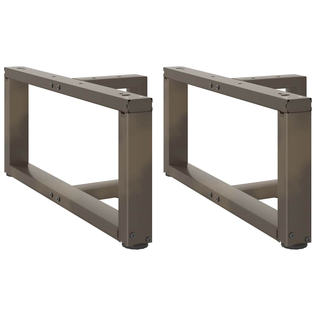 Salontafelpoten 2 st T-vormig 70x25x(30-31) cm staal naturel is nu te koop bij PeponiXL, paradijselijk wonen!