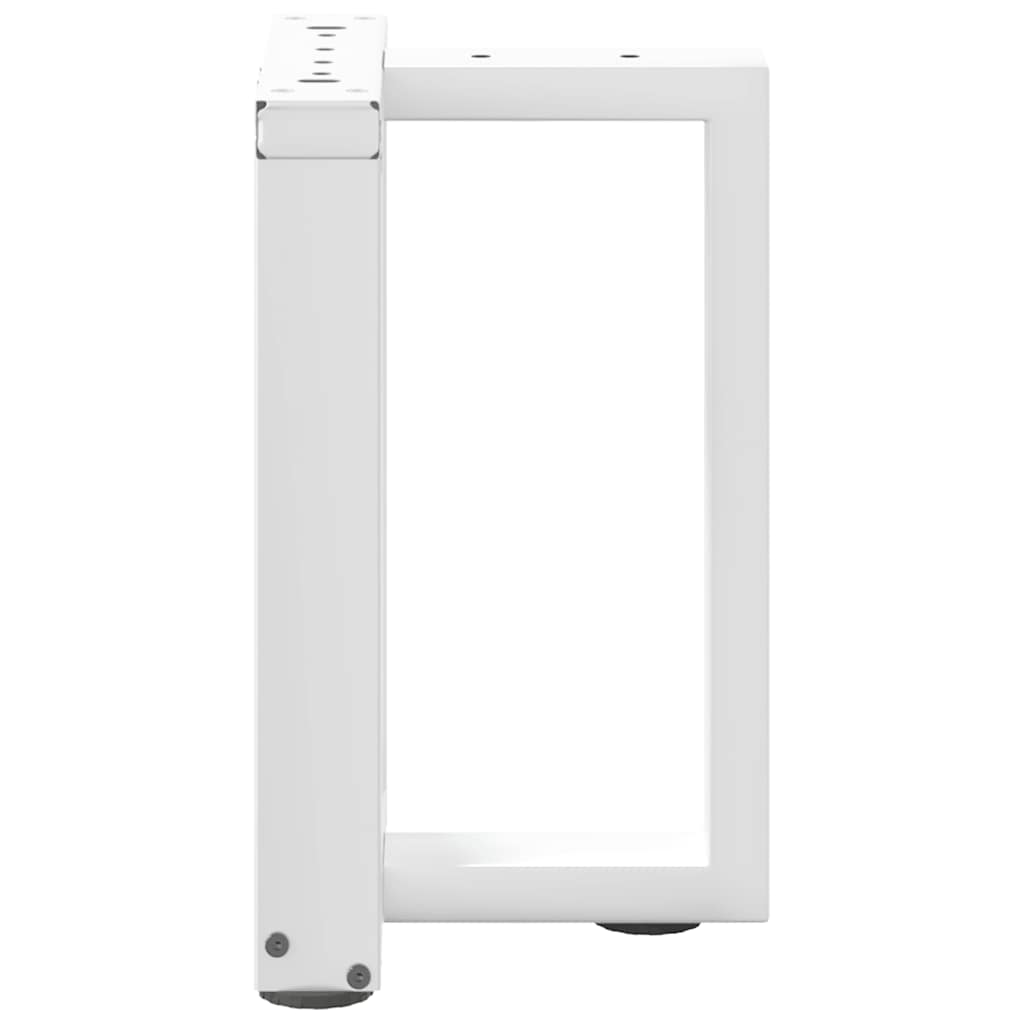 Salontafelpoten 2 st T-vormig 28x25x(42-43) cm staal wit is nu te koop bij PeponiXL, paradijselijk wonen!