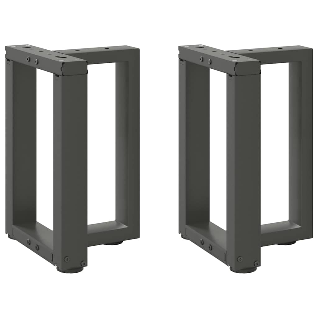 Salontafelpoten 2 st T-vormig 28x25x(42-43) cm staal antraciet is nu te koop bij PeponiXL, paradijselijk wonen!