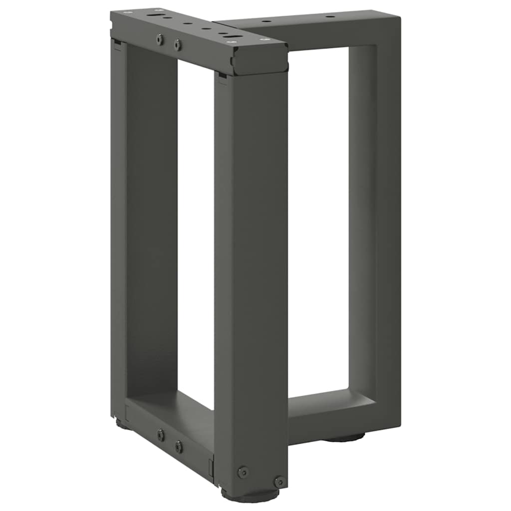 Salontafelpoten 2 st T-vormig 28x25x(42-43) cm staal antraciet is nu te koop bij PeponiXL, paradijselijk wonen!