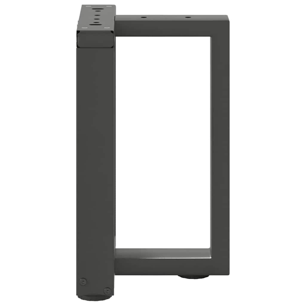 Salontafelpoten 2 st T-vormig 28x25x(42-43) cm staal antraciet is nu te koop bij PeponiXL, paradijselijk wonen!