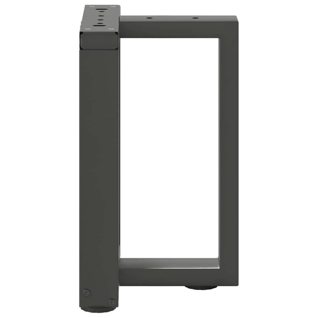 Salontafelpoten 2 st T-vormig 38x25x(42-43) cm staal antraciet is nu te koop bij PeponiXL, paradijselijk wonen!