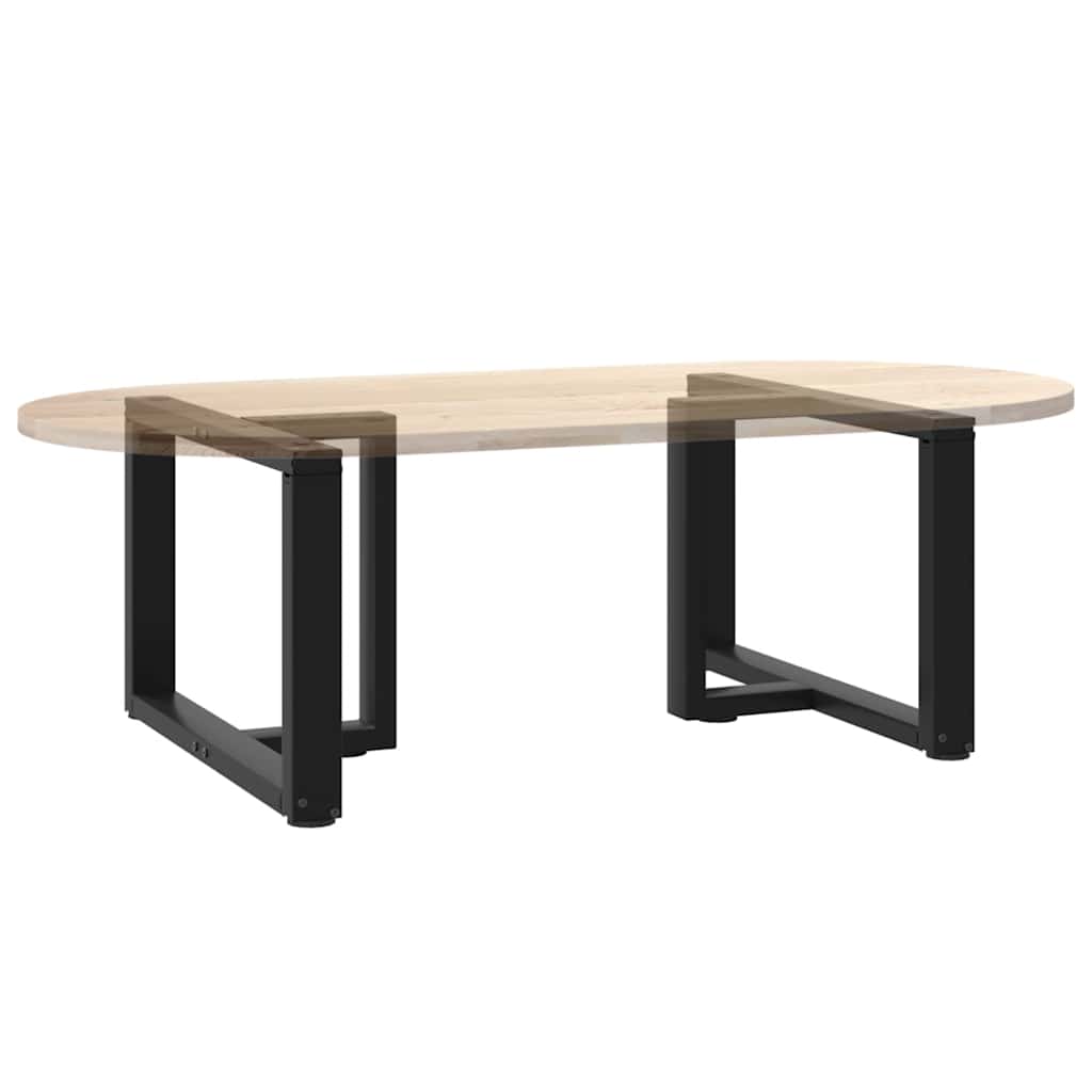 Salontafelpoten 2 st T-vormig 70x25x(42-43) cm staal zwart is nu te koop bij PeponiXL, paradijselijk wonen!